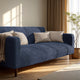 Loveseat 2 Seater Slipcover, Comfort Collection – Navy Blue, interior view 1 | Navy Blue