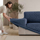 Loveseat 2 Seater Slipcover, Comfort Collection – Navy Blue, installation view | Navy Blue