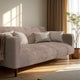 Loveseat 2 Seater Slipcover, Comfort Collection – Soft Taupe, interior view 1 | Soft Taupe