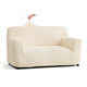 Loveseat 2 Seater Slipcover, Embrace Collection – Cream, front view | Cream