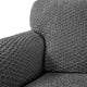 Loveseat 2 Seater Slipcover, Embrace Collection – Dark Grey, detail view | Dark Grey