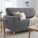 Loveseat 2 Seater Slipcover, Embrace Collection – Dark Grey, interior view 1 | Dark Grey