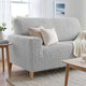 Loveseat 2 Seater Slipcover, Embrace Collection – Light Grey, interior view 1 | Light Grey