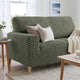 Loveseat 2 Seater Slipcover, Embrace Collection – Moss Green, interior view 1 | Moss Green