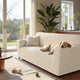 Loveseat 2 Seater Slipcover, Embrace Collection – Cream, lifestyle view | Cream