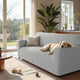 Loveseat 2 Seater Slipcover, Embrace Collection – Light Grey, lifestyle view | Light Grey