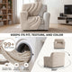 Armchair Slipcover, Comfort Collection – Macadamia, color swatch | Macadamia