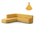 Mango Fullback Support Sectional Sofa Slipcover (Left Chaise), Microfibra Collection