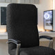 Office Chair Slipcover, Comfort Collection – Black, interior view 2 | Black