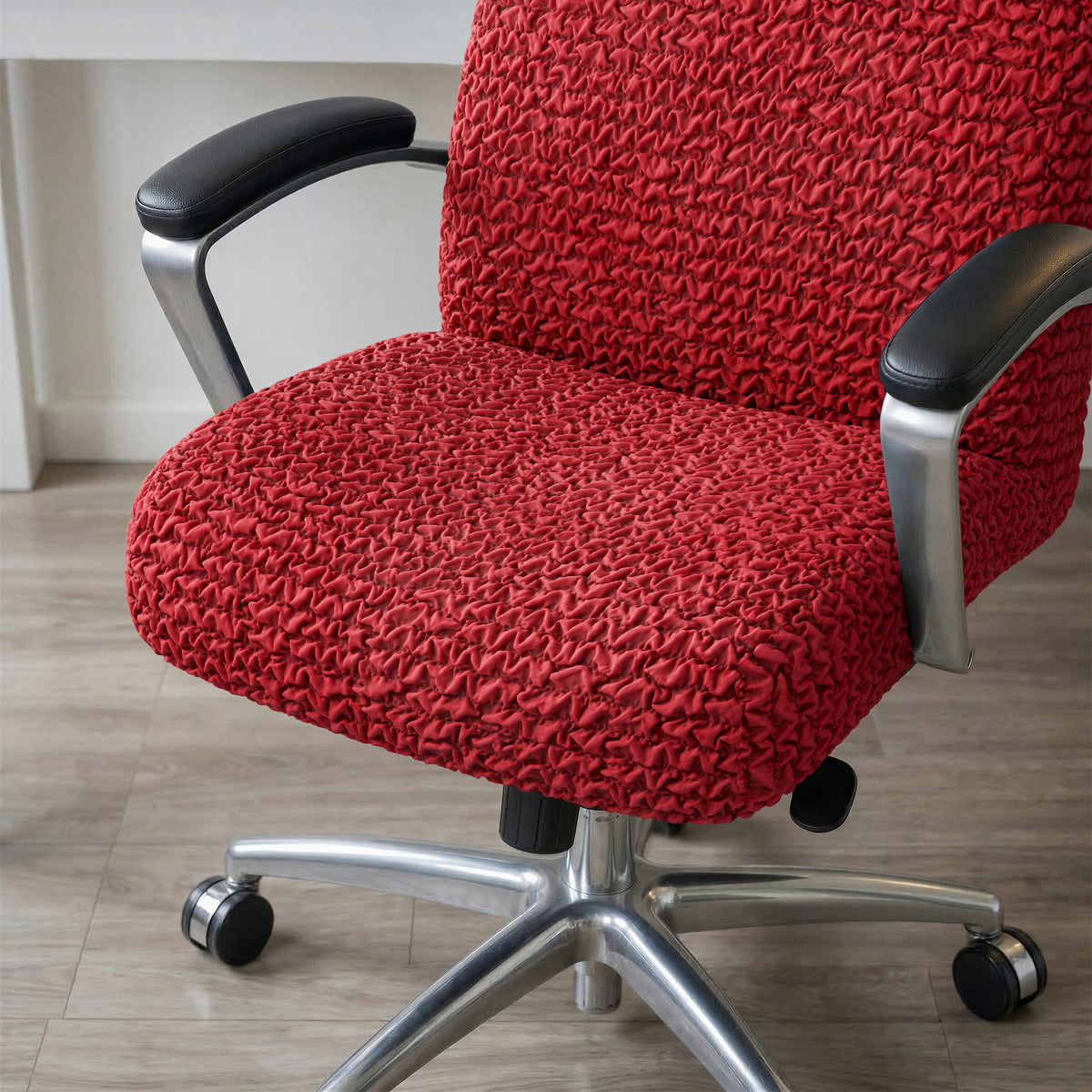 Office Chair Slipcover, Comfort Collection – Cherry, interior view 4 | Cherry