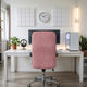 Office Chair Slipcover, Comfort Collection – Coral Pink, interior view 3 | Coral Pink