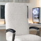 Office Chair Slipcover, Comfort Collection – Crisp White, interior view 2 | Crisp White