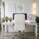 Office Chair Slipcover, Comfort Collection – Crisp White, interior view 3 | Crisp White