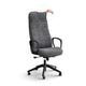 Office Chair Slipcover, Comfort Collection – Dark Grey, front view | Dark Grey