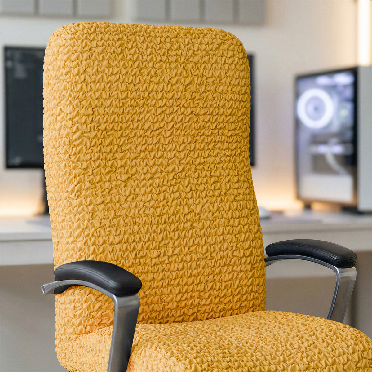 Office Chair Slipcover, Comfort Collection – Mango, interior view 2 | Mango