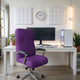 Office Chair Slipcover, Comfort Collection – Purple, interior view 1 | Purple