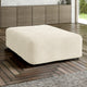 Ottoman Slipcover (Large), Embrace Collection – Cream, interior view 1 | Cream