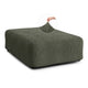 Ottoman Slipcover (Large), Embrace Collection – Moss Green, front view | Moss Green
