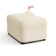 Ottoman Slipcover (Medium), Embrace Collection – Cream, front view | Cream
