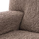 Ottoman Slipcover (Large), Comfort Collection – Soft Taupe, detail view | Soft Taupe