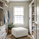 Ottoman Slipcover (Medium), Comfort Collection – Crisp White, interior view 3 | Crisp White