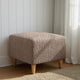 Ottoman Slipcover (Small), Comfort Collection – Soft Taupe, interior view 3 | Soft Taupe