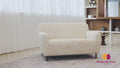  Loveseat 2 Seater Slipcover, Mille Righe Collection