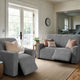 Reclining Armchair Slipcover, Comfort Collection – Ash, interior view 3 | Ash