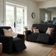 Reclining Armchair Slipcover, Comfort Collection – Black, interior view 3 | Black