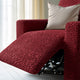 Reclining Armchair Slipcover, Comfort Collection – Burgundy, interior view 2 | Burgundy