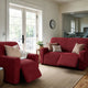 Reclining Armchair Slipcover, Comfort Collection – Burgundy, interior view 3 | Burgundy