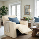 Reclining Armchair Slipcover, Comfort Collection – Cream, interior view 1 | Cream