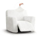 Reclining Armchair Slipcover, Comfort Collection – Crisp White, front view | Crisp White