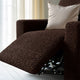 Reclining Armchair Slipcover, Comfort Collection – Dark Brown, interior view 2 | Dark Brown