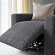 Reclining Armchair Slipcover, Comfort Collection – Dark Grey, interior view 2 | Dark Grey