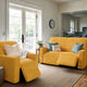 Reclining Armchair Slipcover, Comfort Collection – Mango, interior view 3 | Mango