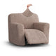 Reclining Armchair Slipcover, Comfort Collection – Soft Taupe, front view | Soft Taupe