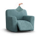 Reclining Armchair Slipcover, Comfort Collection – Teal, front view | Teal
