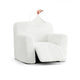 Reclining Armchair Slipcover, Embrace Collection – Crisp White, front view | Crisp White