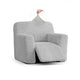 Reclining Armchair Slipcover, Embrace Collection – Light Grey, front view | Light Grey
