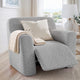 Reclining Armchair Slipcover, Embrace Collection – Light Grey, interior view 1 | Light Grey