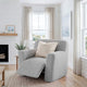 Reclining Armchair Slipcover, Embrace Collection – Light Grey, interior view 2 | Light Grey