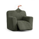 Reclining Armchair Slipcover, Embrace Collection – Moss Green, front view | Moss Green