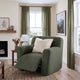 Reclining Armchair Slipcover, Embrace Collection – Moss Green, interior view 2 | Moss Green