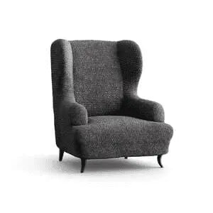 Wingback Chair Slipcover, Microfibra Collection