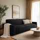 Sofa 3 Seater Slipcover, Comfort Collection – Black, interior view 1 | Black