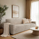 Sofa 3 Seater Slipcover, Comfort Collection – Macadamia, interior view 1 | Macadamia