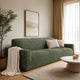 Sofa 3 Seater Slipcover, Comfort Collection – Moss Green, interior view 1 | Moss Green