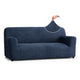 Sofa 3 Seater Slipcover, Comfort Collection – Navy Blue, front view | Navy Blue