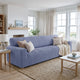 Sofa 3 Seater Slipcover, Embrace Collection – Blue, interior view 2 | Blue
